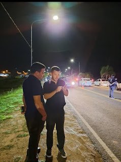 Operativo de seguridad en los ingresos a Concordia
