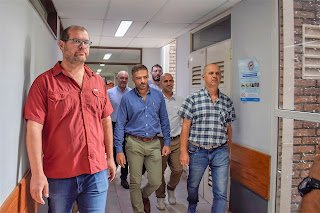 El ministro de Salud recorrió centros de atención primaria y hospitales del departamento Concordia