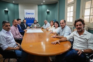 Impulsan una obra estratégica para potenciar el suministro eléctrico en el sur de Concordia