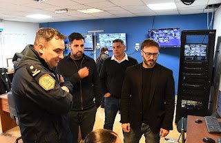 Azcué presentó el sistema de lectura de pantentes que ya funciona en los accesos de la ciudad