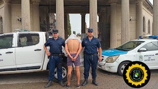 Detenido mientras intentaba robar elementos en el Cementerio de Concordia