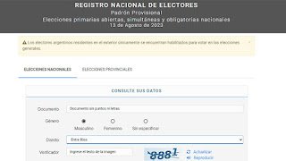 Elecciones: ya sepuede consultar el padrón definitivo