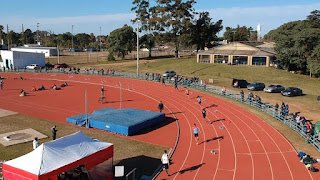 Atletismo provincial en el polideportivo municipal