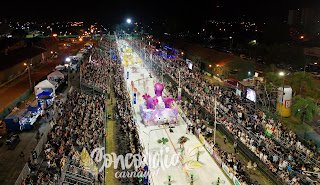 El  Carnaval de Concordia cerró su quinta noche
