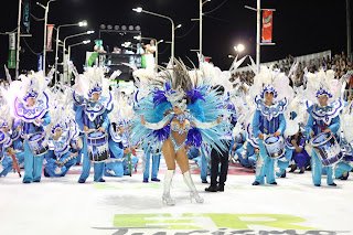 Concordia vivió la cuarta noche de Carnaval a pura pasión