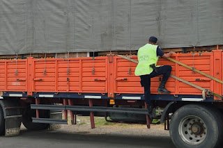 Interceptan camión que evadió una barrera fitosanitaria en Concordia