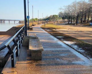 Finalizadas las tareas de limpieza, se reabrió la zona alta de la costanera