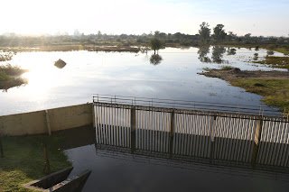 La municipalidad realiza testeos en el sistema de bombeo de la Defensa Sur