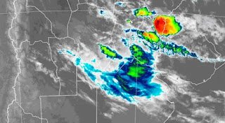 SMN: rige alerta por tormentas fuertes para Entre Ríos
