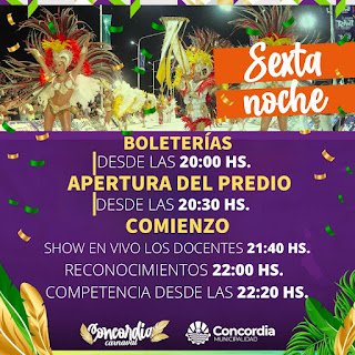 Confirmada la sexta noche del carnval