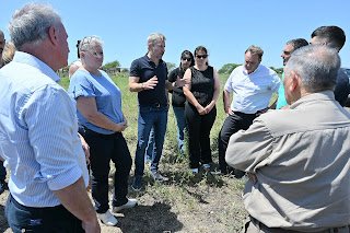 Frigerio destacó la obra en la ruta 20 para mejorar tránsito y producción en el departamento Villaguay