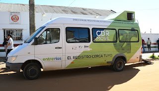 El registro civil móvil se traslada al barrio Nebel