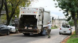 El martes 3 de febrero no habrá servicio de recolección de residuos