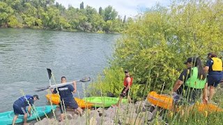 Rastrillan con drones el río Neuquén, donde desapareció el trabajador concordiense