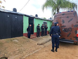 Allanamiento con secuestro y un  detenido por mandamiento de captura y detención
