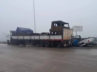 Federación: choque entre un camión y una camioneta dejó una víctima fatal