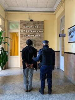 Un detenido por orden judicial en Concordia
