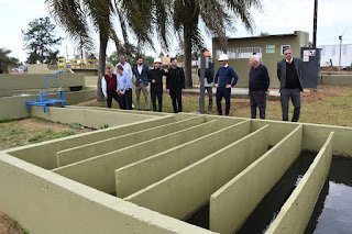 Parque industrial: inversión millonaria para recuperar la planta de efluentes