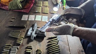 Encontraron un arsenal en la casa de un empleado del Corralón Municipal