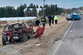 Falleció un hombre  tras un choque frontal en Ruta 11