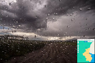 Alerta por tormentas para siete departamentos de Entre Ríos