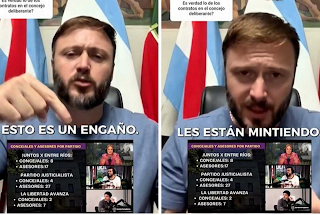 Azcué respondió a un informe televisivo sobre el Concejo Deliberante: “Esto es un engaño, les están mintiendo”