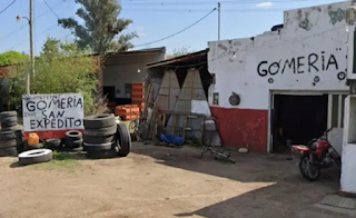 Un hombre pelea por su vida tras la explosión de un neumático en una gomería