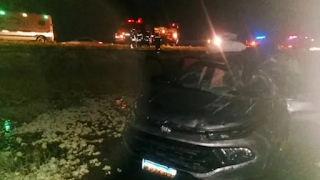 Un hombre murió en un choque en la Ruta 14 y su hija está grave