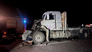 Un camionero se quedó dormido y se produjo un siniestro en Ruta 14