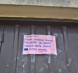 Cierran temporalmente el comedor comunitario de lunes a viernes en la Gruta de Lourdes