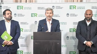 Frigerio anunció la cancelación de la deuda de Iosper y criticó la gestión anterior