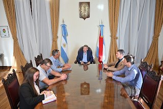 Frigerio recibió a los organizadores de la Jornada de la Cadena Láctea de Entre Ríos