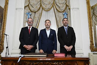 Frigerio puso en funciones a Jacob y Cuenca
