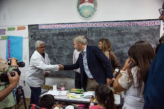 Frigerio anunció que el 100 por ciento de las escuelas rurales tendrán conectividad