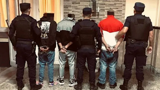 Secuestraron casi un kilo de cocaína y detuvieron a tres hombres