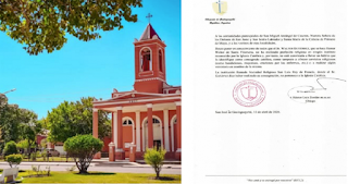 La diócesis de Gualeguaychú advierte sobre una persona que no está autorizada a ejercer prácticas religiosas