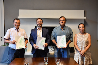 El Municipio y las Asociación de Citricultores renovaron el convenio de coperación mutua en la lucha contra el HLB