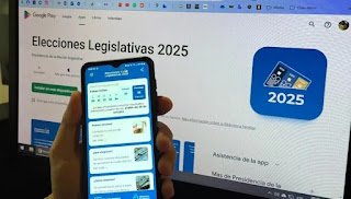 Ya está disponible la aplicación “Elecciones Legislativas 2025” para seguir el recuento de votos