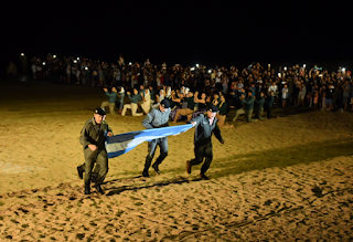En un emotivo acto, Concordia rindió homenaje a los veteranos y caídos en la Guerra de Malvinas