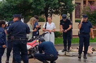 Trágico siniestro vial: motociclista murió tras ser arrollado por colectivo en Concordia