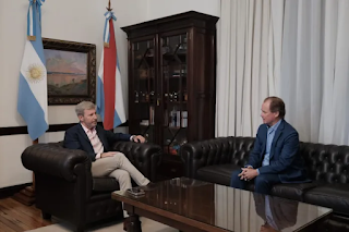 Frigerio y Bordet mantuvieron un encuentro donde hablaron sobre los desafíos de la provincia y el conflicto en Concordia
