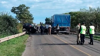 Accidente fatal en ruta 11: murió una mujer tras un choque frontal de autos