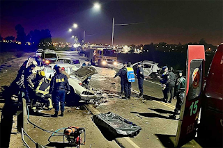 Choque fatal en el acceso a Concordia: una persona fallecida y cuatro heridos