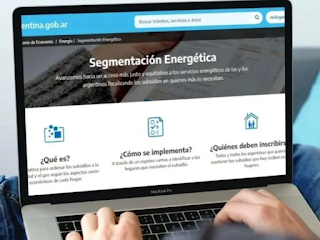 El Gobierno alanzó una nueva web para tramitar subsidios a la luz y al gas