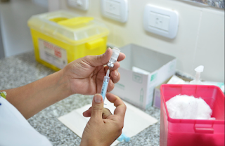 Comenzó el plan focalizado de vacunación contra el dengue en Concordia