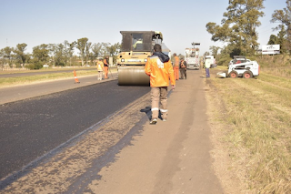 Vialidad Nacional realiza trabajos de mantenimiento en rutas entrerrianas