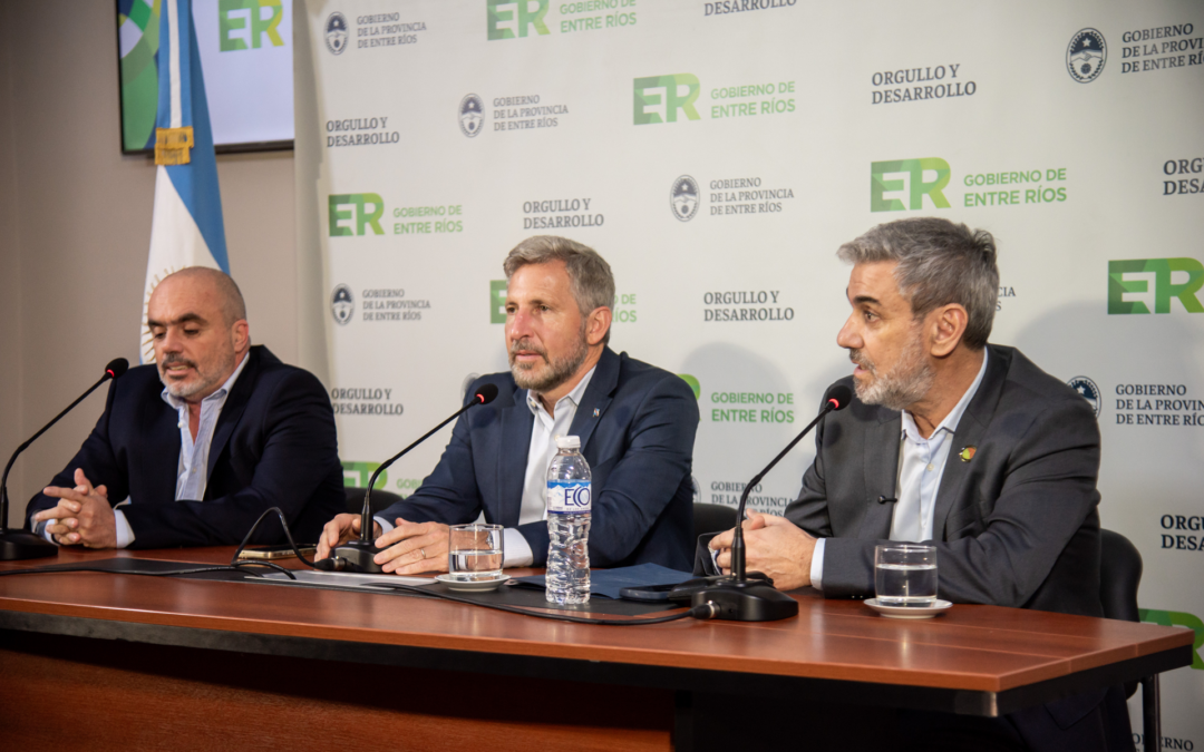 Frigerio destacó que el acuerdo con Anses es “el mayor reconocimiento de fondos obtenido por Entre Ríos”