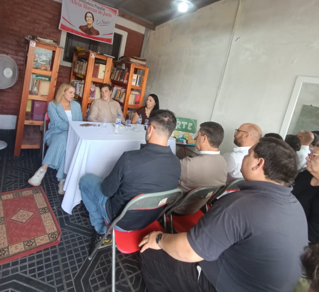 Inauguraron la Biblioteca Popular Alicia Moreau de Justo en Concordia